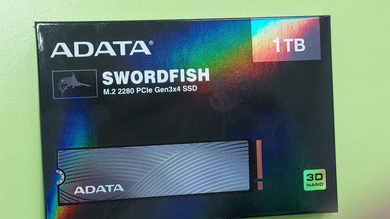 5년무상 고가성비 정품 M.2 SSD – ADATA 1TB