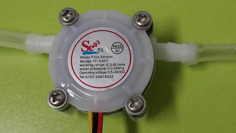 라즈베리파이 피코 보드에서 유량계 (flowmeter)  사용하기