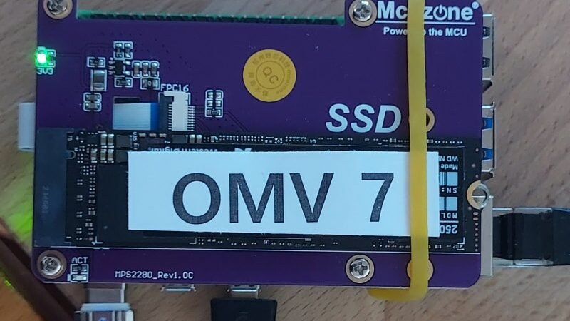 PCI M.2 SSD에 OMV7 (OpenMediaVault) 설치 후기