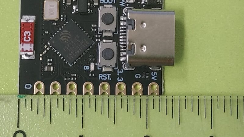 ESP32-C3 Super Mini 개발 보드 구입 및 사용 후기