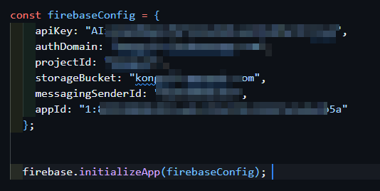 Firebase 배우기 15 – 접속 정보를 별도 파일로 분리하여 보안 Risk는 줄이고, 코드 가독성은 높이기