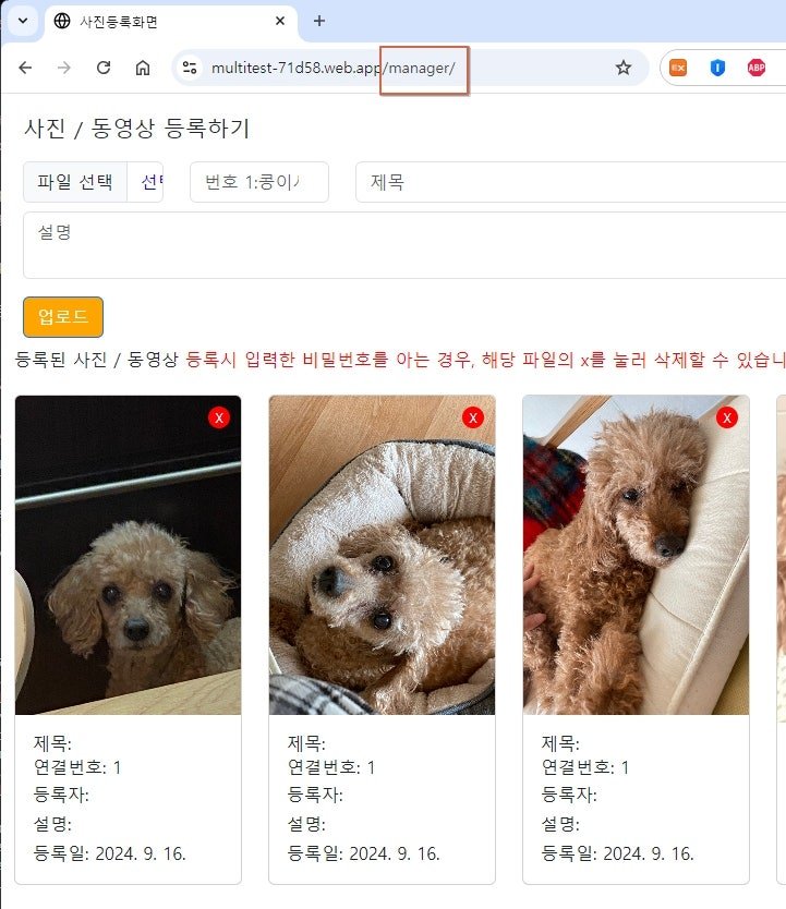 Firebase 배우기 47 – Multi-hosting – 하나의 프로젝트에서 DB 및 스토리지를 공유하는 복수의 웹페이지 호스팅 하는 방법
