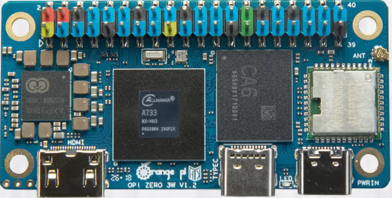 Orange Pi Zero 3W와 경쟁 제품들 비교 요약